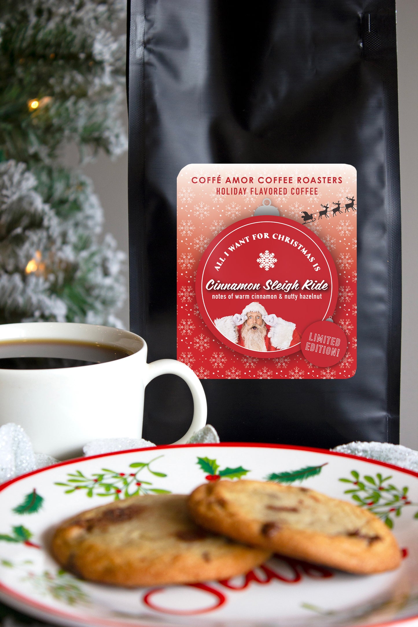 Cinnamon Sleigh Ride - Christmas Flavored Coffee