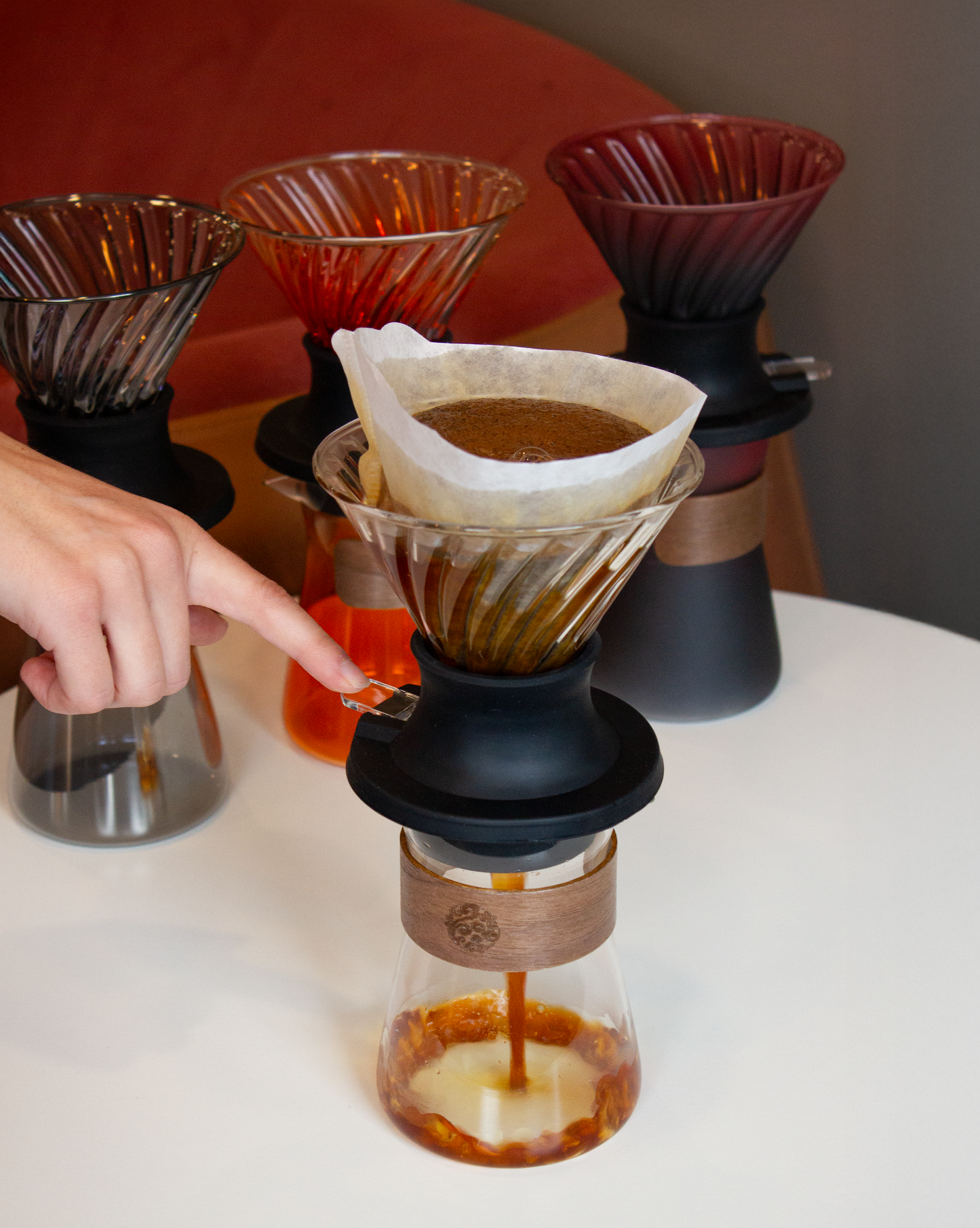 Glass Pour Over Set