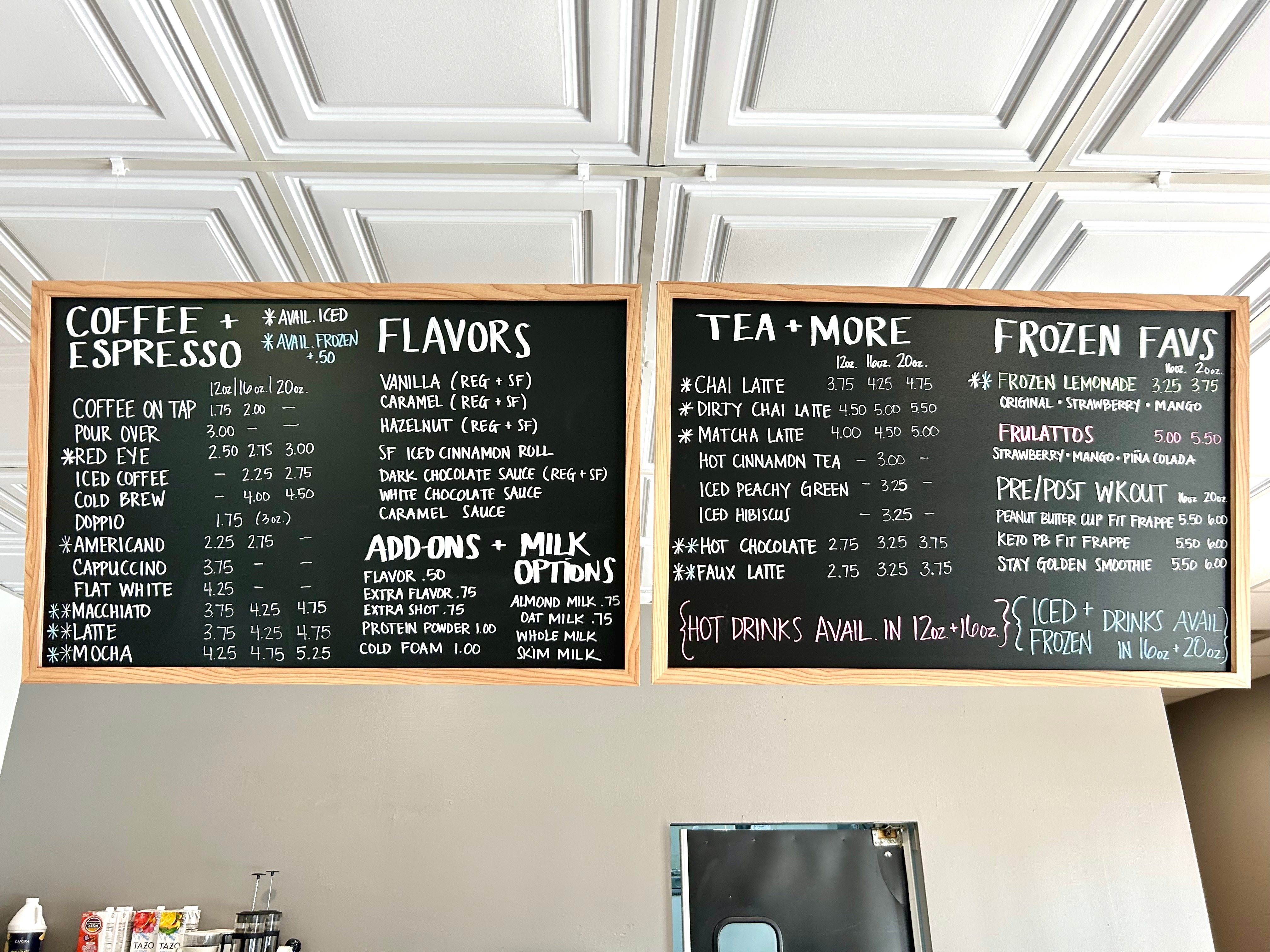 Coffee Notes Menu The Ultimate Coffee Shop Menu Cheat Sheet – Coffe Amor