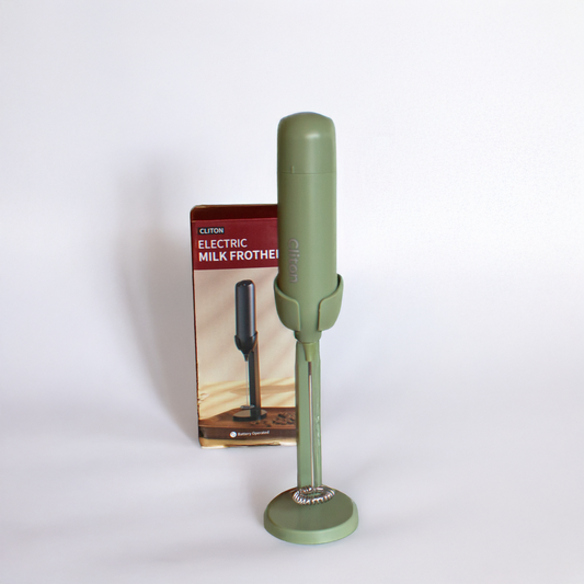 Handheld Milk Frother - With Stand