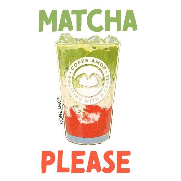 Matcha Sticker